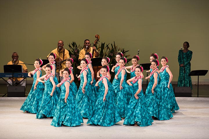 2018年‘Iolani Luahine Hula Festival写真
